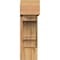 Ekena Millwork Balboa Block Rough Sawn Bracket w/ Offset Brace, Western Red Cedar, 8"W x 22"D x 26"H BKT0806X22X26BOA05RWR - alternate 2
